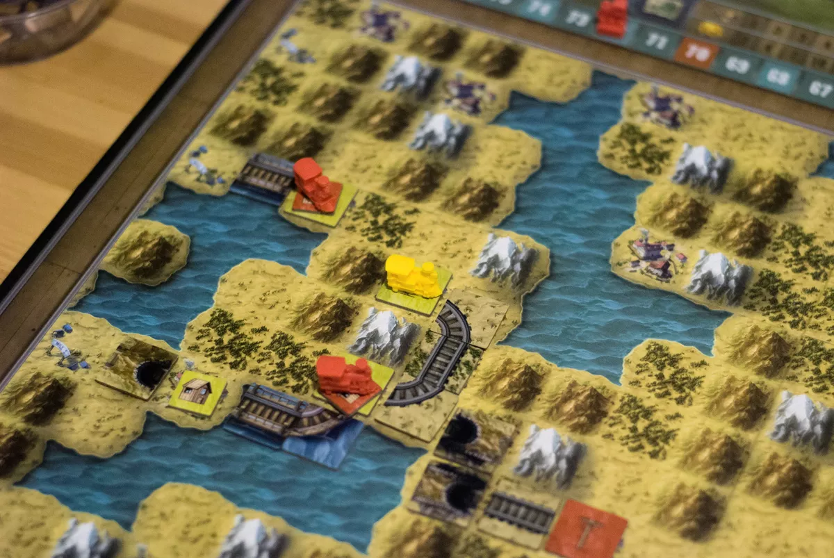 Pacific Rails in play