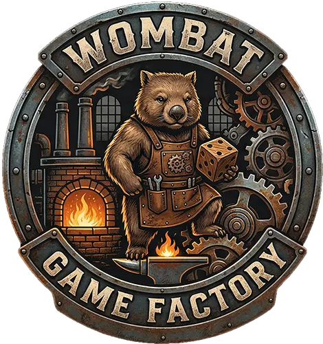 Wombat Game Factory logo